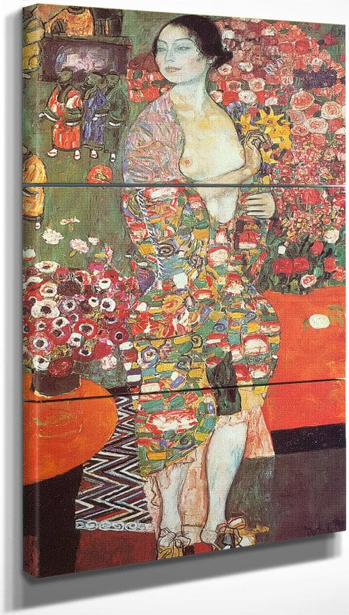Dancer By Gustav Klimt Fine Art Print