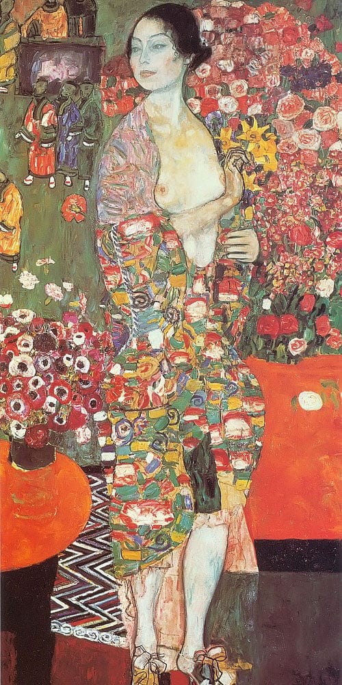 Dancer By Gustav Klimt Fine Art Print