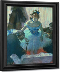 Dancer In Her Dressing Room By Edgar Degas Fine Art Print