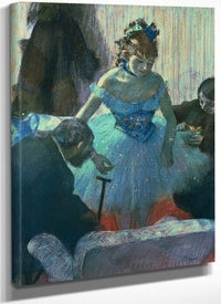 Dancer In Her Dressing Room By Edgar Degas Fine Art Print