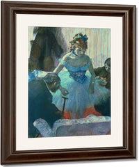 Dancer In Her Dressing Room By Edgar Degas Fine Art Print