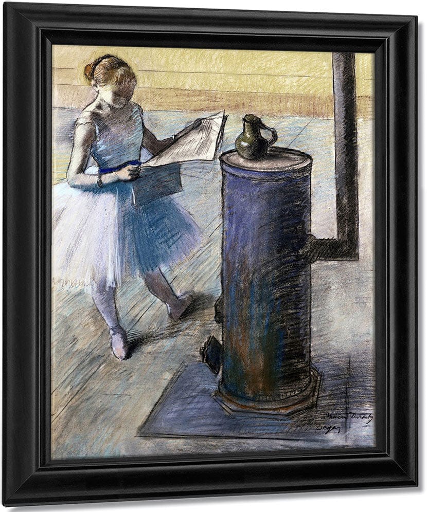 Dancer Resting By Edgar Degas Fine Art Print