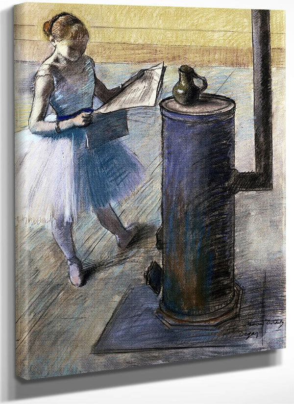 Dancer Resting By Edgar Degas Fine Art Print