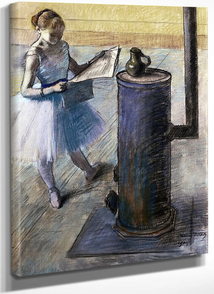 Dancer Resting By Edgar Degas Fine Art Print
