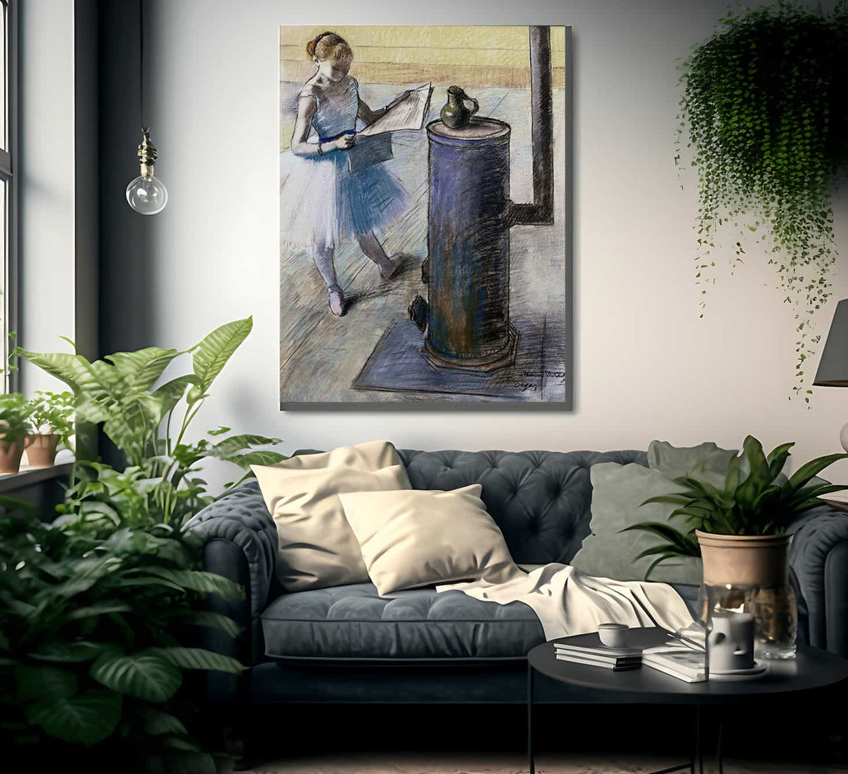 Dancer Resting By Edgar Degas Fine Art Print