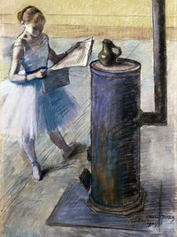 Dancer Resting By Edgar Degas Fine Art Print