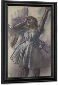 Dancer Stretching By Edgar Degas Fine Art Print