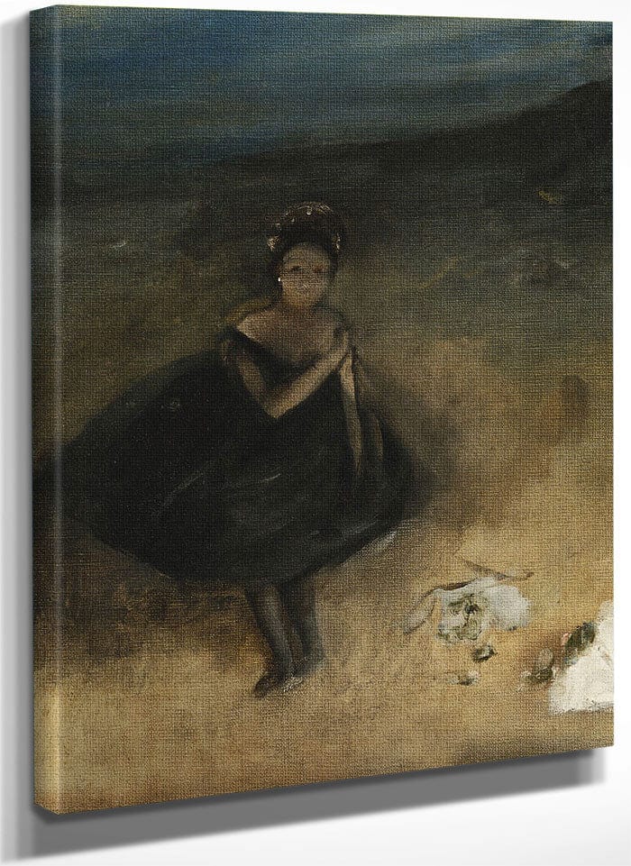Dancer With A Bouquet By Edgar Degas Fine Art Print