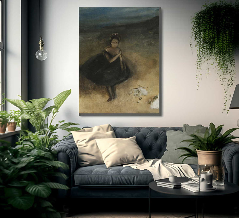 Dancer With A Bouquet By Edgar Degas Fine Art Print