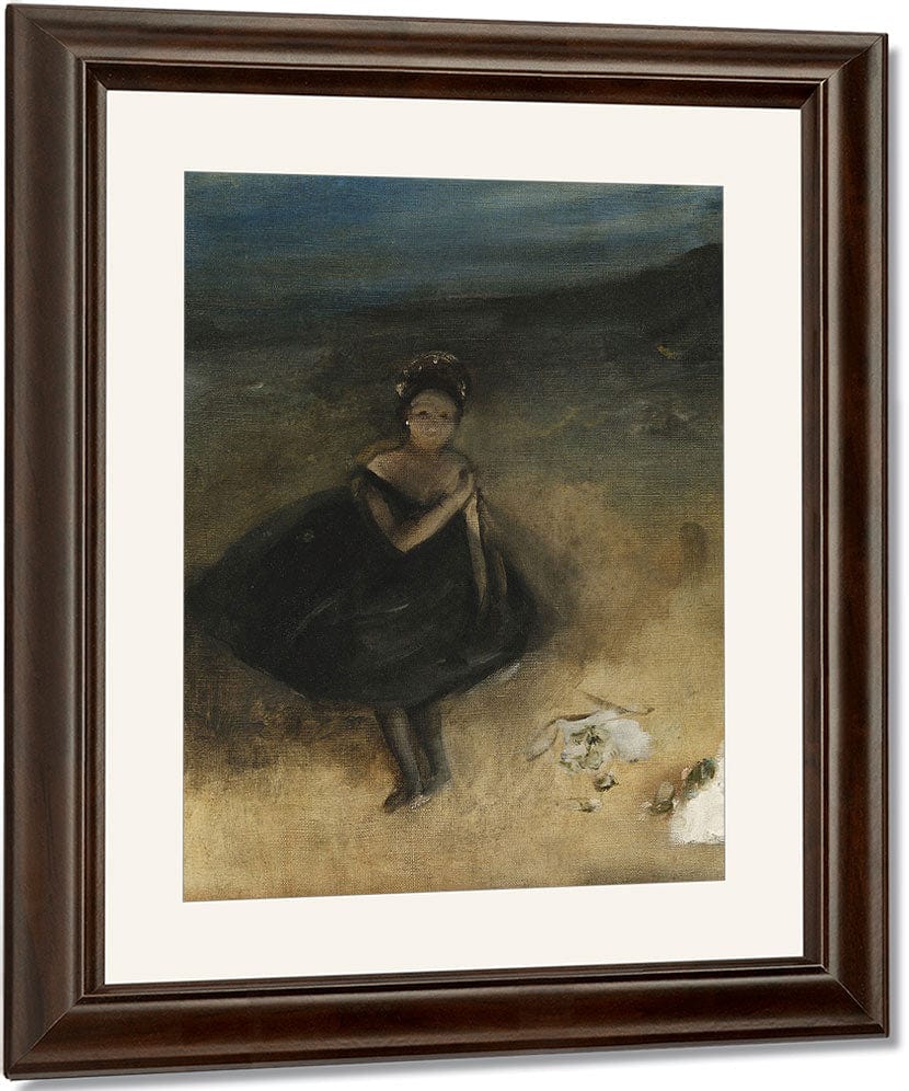 Dancer With A Bouquet By Edgar Degas Fine Art Print