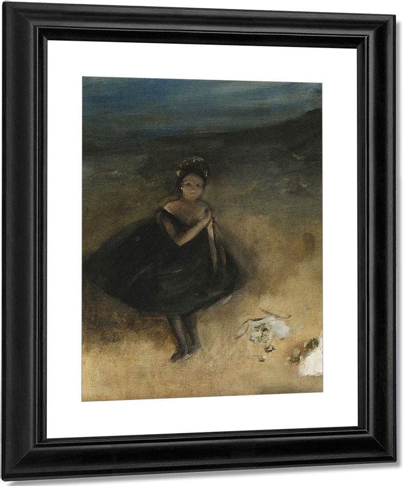 Dancer With A Bouquet By Edgar Degas Fine Art Print
