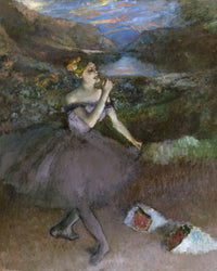 Dancer With Bouquet By Edgar Degas Fine Art Print