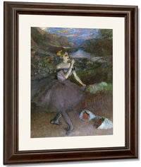 Dancer With Bouquet By Edgar Degas Fine Art Print