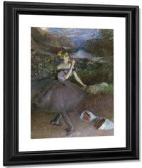 Dancer With Bouquet By Edgar Degas Fine Art Print