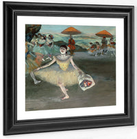 Dancer With Bouquet, Curtseying By Edgar Degas Fine Art Print
