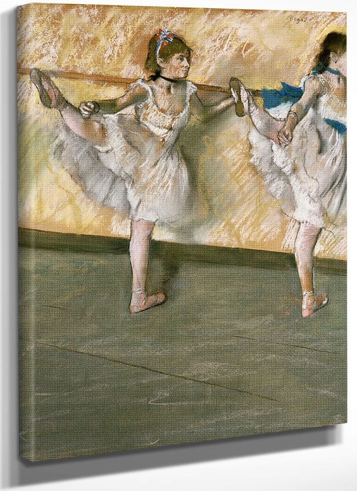 Dancers At The Bar By Edgar Degas Fine Art Print