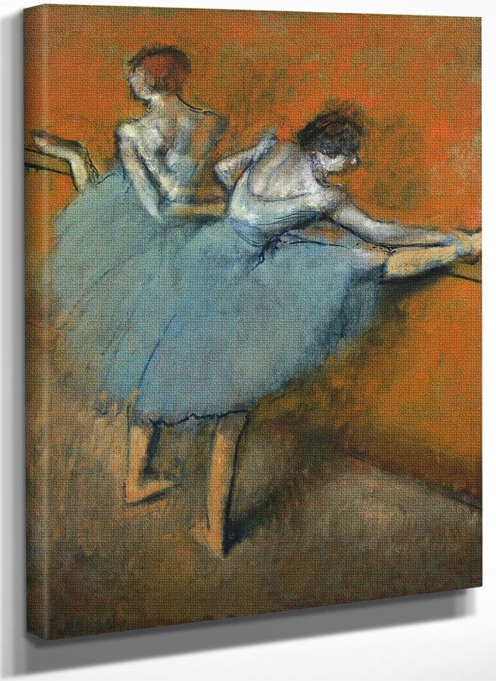 Dancers At The Barre By Edgar Degas Fine Art Print
