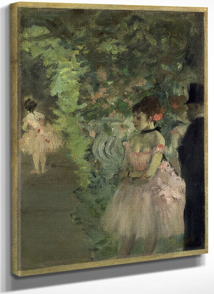 Dancers Backstage By Edgar Degas Fine Art Print