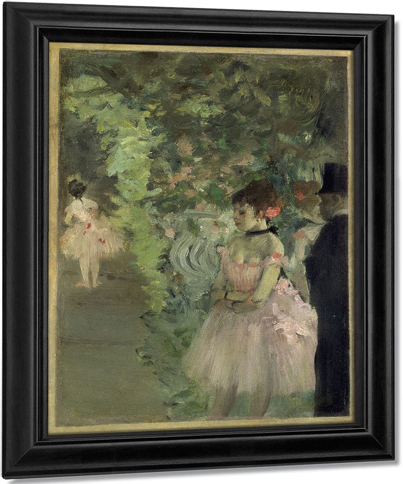 Dancers Backstage By Edgar Degas Fine Art Print