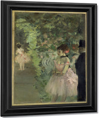 Dancers Backstage By Edgar Degas Fine Art Print