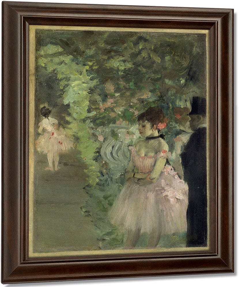 Dancers Backstage By Edgar Degas Fine Art Print