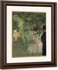 Dancers Backstage By Edgar Degas Fine Art Print