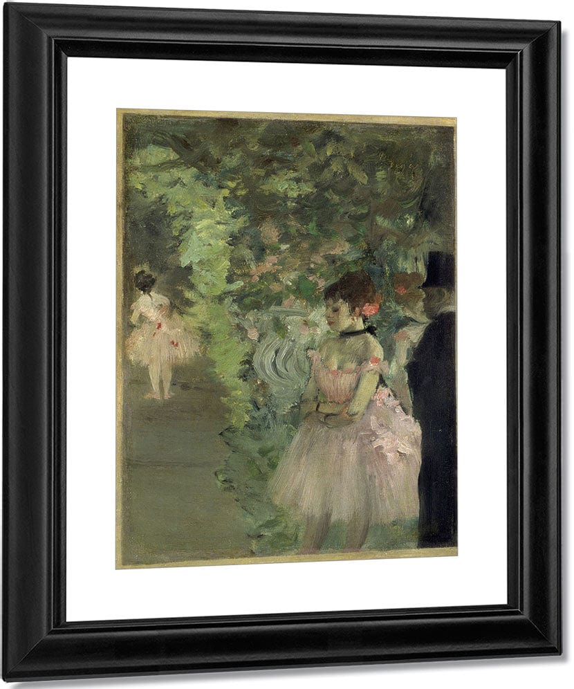 Dancers Backstage By Edgar Degas Fine Art Print