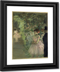 Dancers Backstage By Edgar Degas Fine Art Print