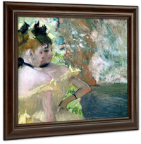 Dancers In The Wings (Pastel On Paper) By Edgar Degas Fine Art Print