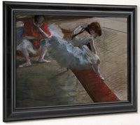 Dancers Resting By Edgar Degas Fine Art Print