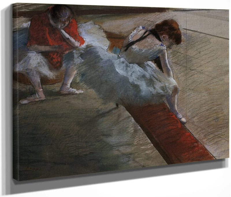 Dancers Resting By Edgar Degas Fine Art Print