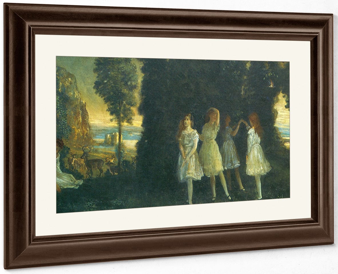 Dancing Children 1902 By Arthur B Davies Fine Art Print