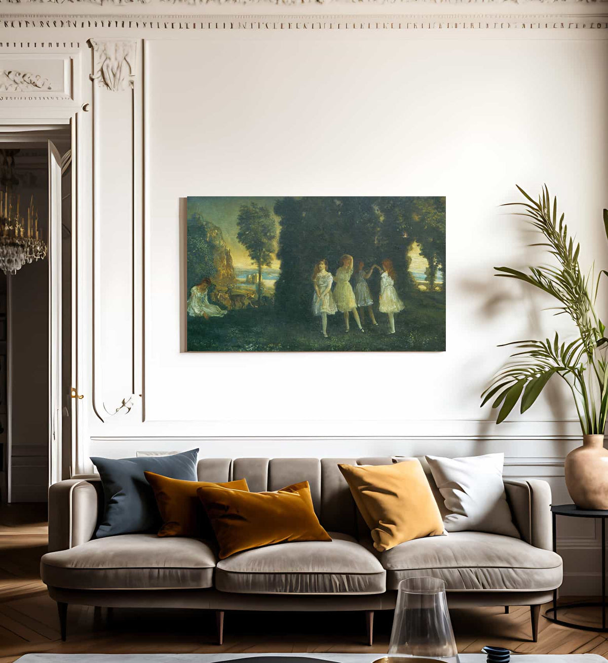 Dancing Children 1902 By Arthur B Davies Fine Art Print