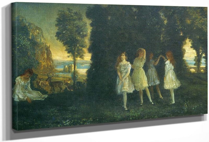 Dancing Children 1902 By Arthur B Davies Fine Art Print