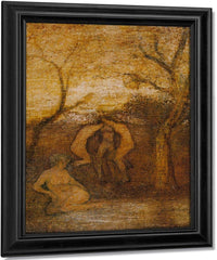 Dancing Dryads By Albert Pinkhamryder Fine Art Print