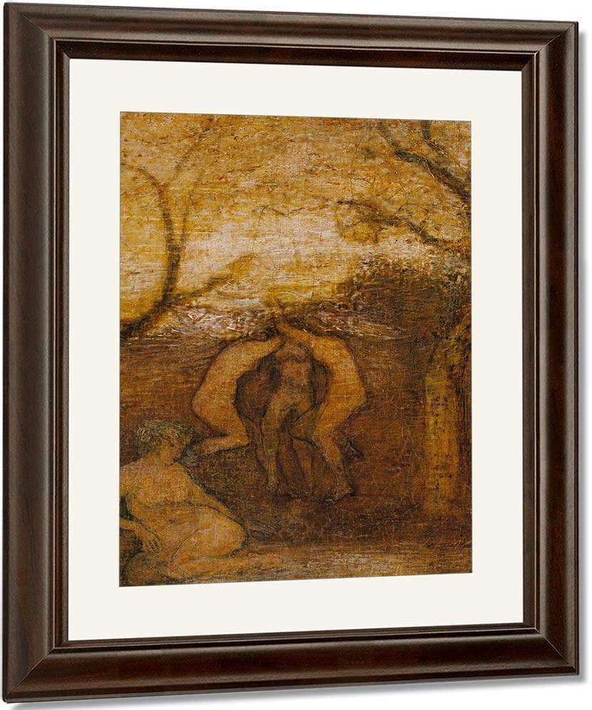 Dancing Dryads By Albert Pinkhamryder Fine Art Print
