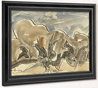 Dancing Tree Forms By Arthur Dove Fine Art Print