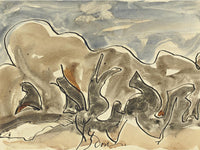 Dancing Tree Forms By Arthur Dove Fine Art Print