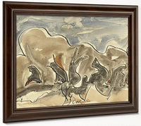 Dancing Tree Forms By Arthur Dove Fine Art Print