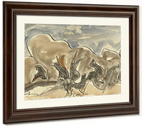 Dancing Tree Forms By Arthur Dove Fine Art Print