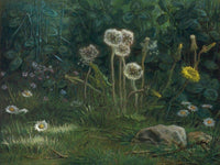 Dandelions By Jean Francois Millet Fine Art Print