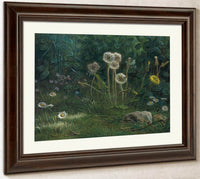 Dandelions By Jean Francois Millet Fine Art Print