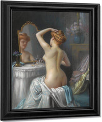 Dans Le Boudoir By Enjolras Delphin Fine Art Print