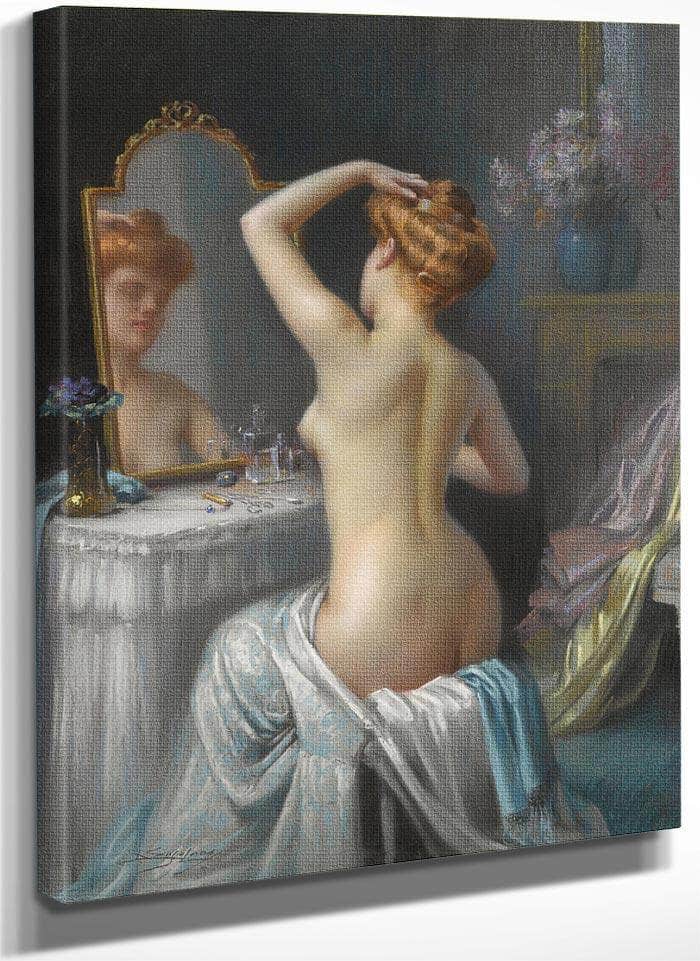 Dans Le Boudoir By Enjolras Delphin Fine Art Print