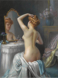 Dans Le Boudoir By Enjolras Delphin Fine Art Print