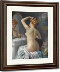Dans Le Boudoir By Enjolras Delphin Fine Art Print