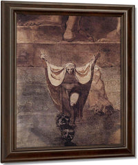 Dante And Virgil On The Ice Of Kocythos By Henry Fuseli Fine Art Print