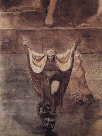 Dante And Virgil On The Ice Of Kocythos By Henry Fuseli Fine Art Print