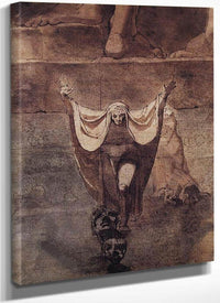 Dante And Virgil On The Ice Of Kocythos By Henry Fuseli Fine Art Print