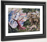 Dante Running From The Three Beasts 1824 1827 Pen And Ink 37 0X52 5Cm By William Blake Fine Art Print